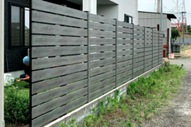 目隠しフェンス設置工事
