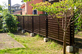 フェンス設置