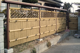 フェンス設置
