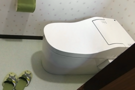 和式トイレからタンクレストイレ改修工事