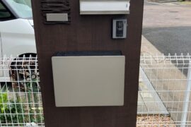 機能門柱新設工事