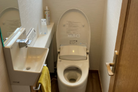 プレアス＋手洗いセットトイレの改修工事