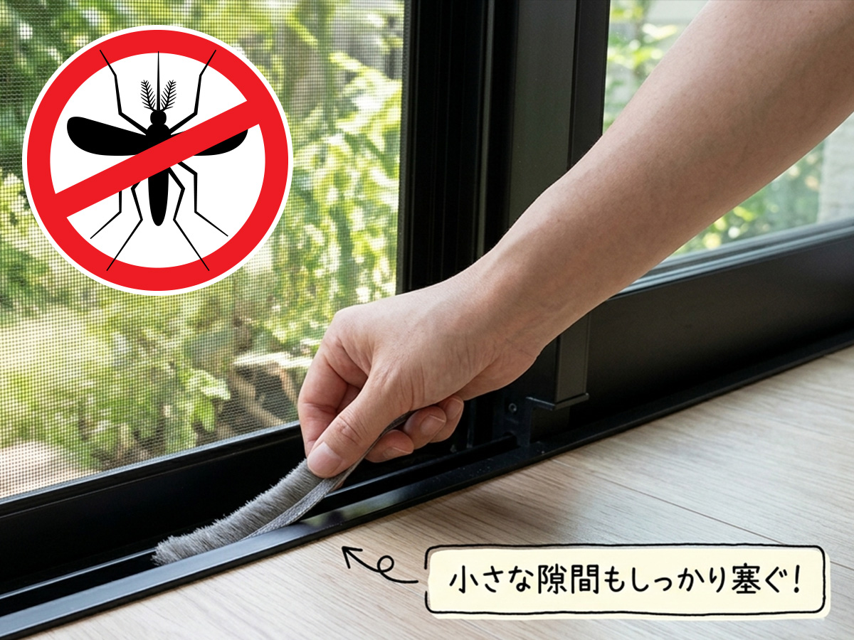 【蚊対策リフォーム】夏を快適に過ごす！家の中に蚊を入れない最新リフォーム術と盲点チェック