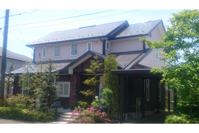 ◆After②【屋根塗装】日本ペイント：ファインパーフェクトベスト[色：ダークチョコレート]