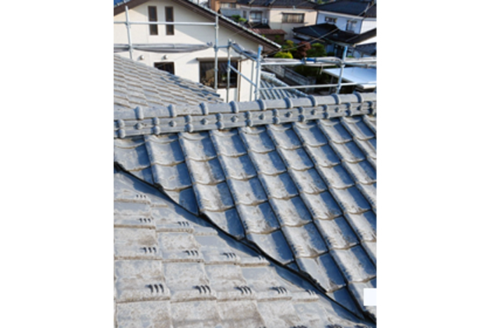 ◆Before②【瓦屋根塗装】施工前